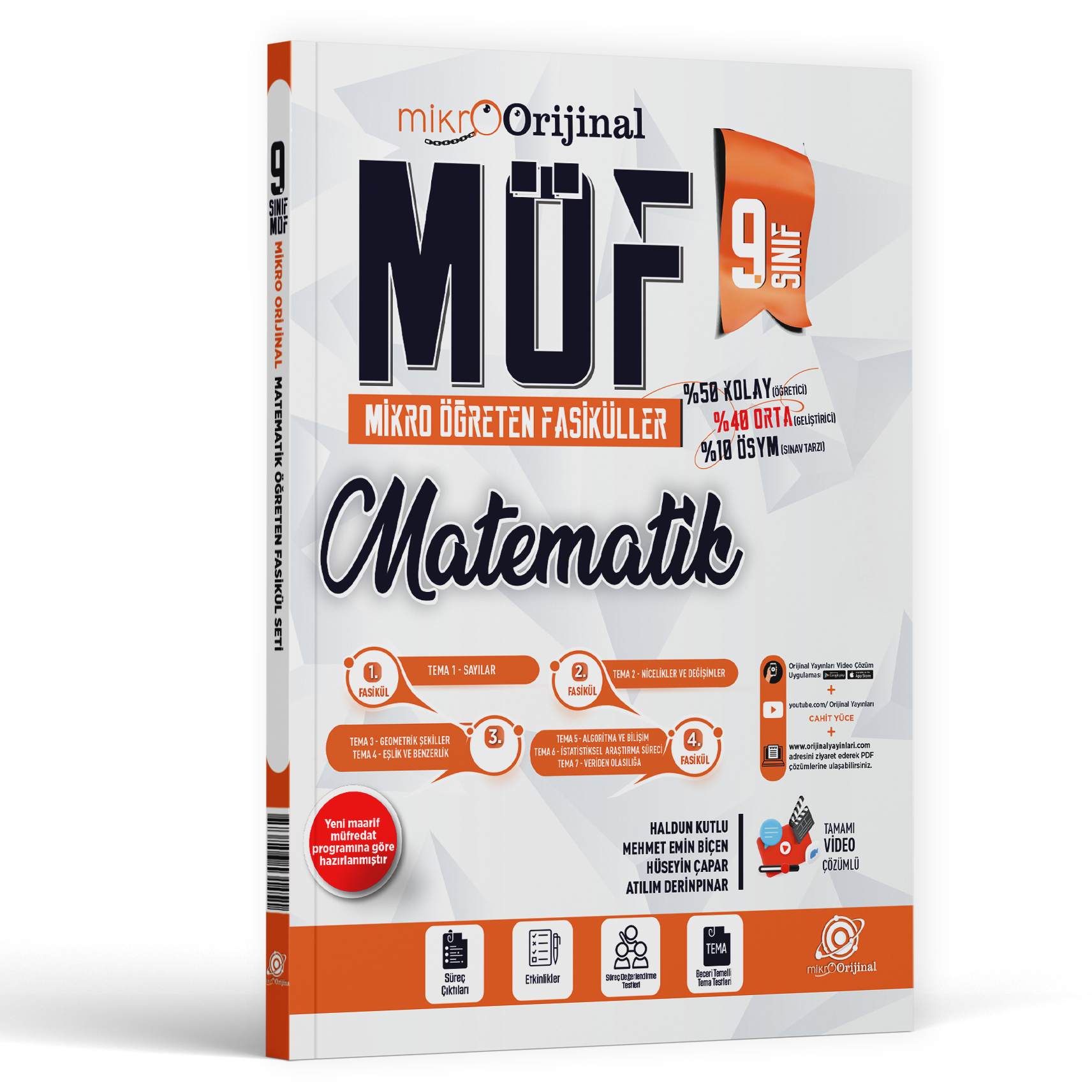 MİKRO ORİJİNAL 09.SINIF MÖF SET MATEMATİK - 25-26